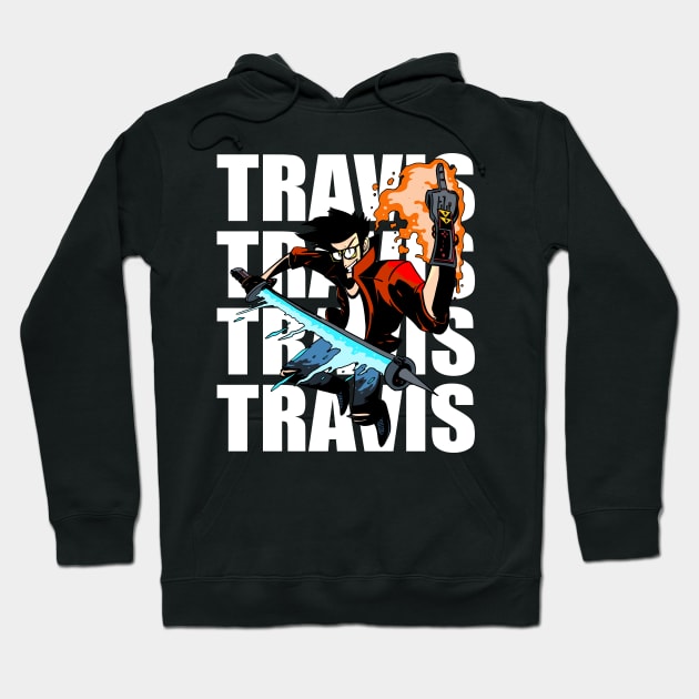 Travis Touchdown Hoodie by Borton